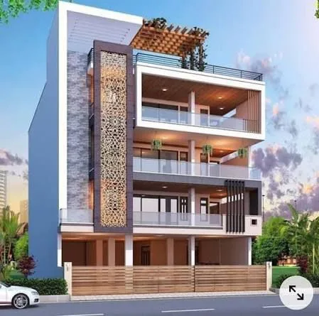 Jaali Screen Residence