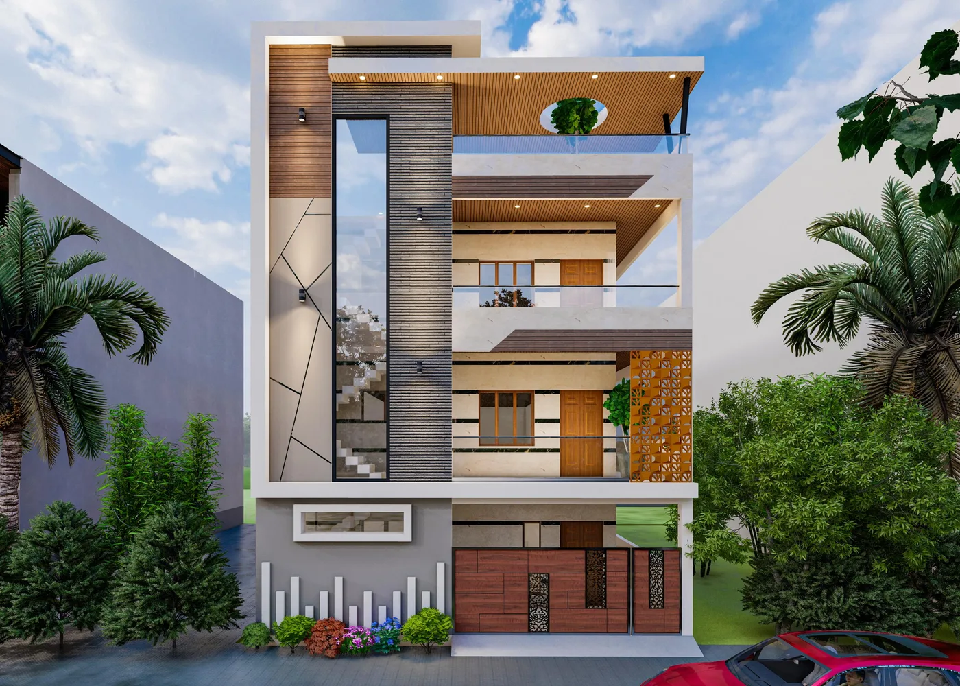 Terrace Balcony Residence